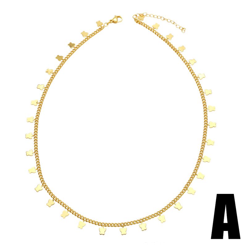 Collana girocollo con ciondolo a forma di cuore a farfalla in stile hip-hop punk del 2023, con personalità e nicchia, per le donne, Nkn06_voghion.com