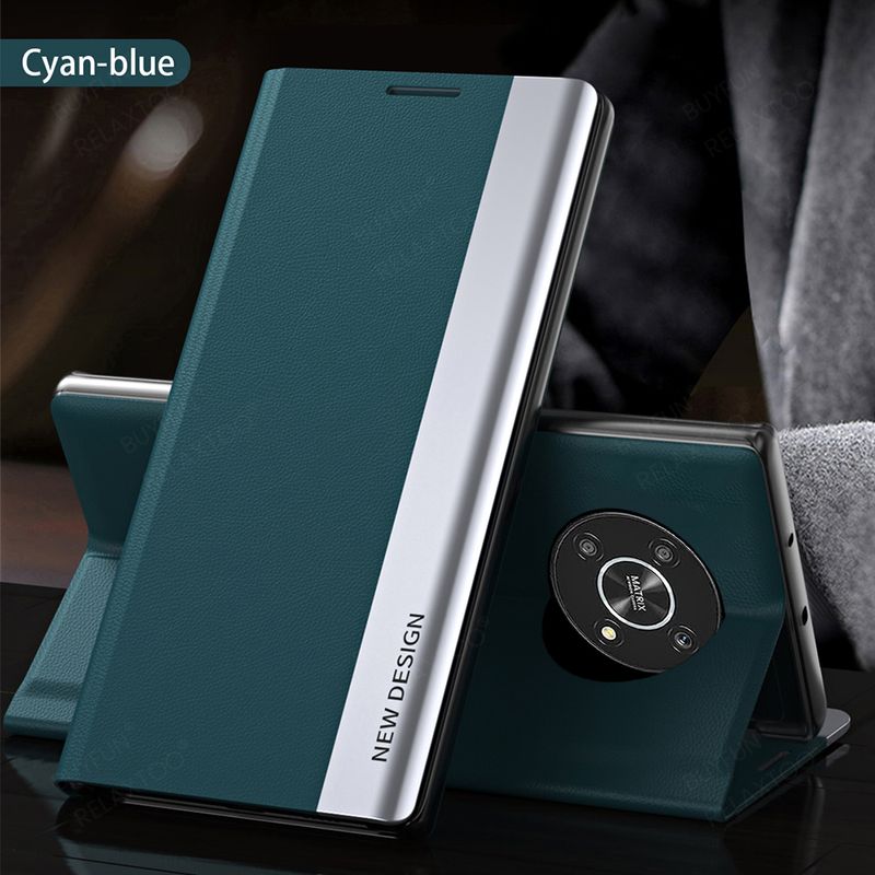 Luxury Leather Flip Book Stand Cover For Honor X9 5G 2022 Case Holder Wallet Coque On Honer Honar X 9 HonorX9 5G ANY-NX1_voghion.com