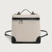 LP Canvas Lunch Small Square 2024 New Fashion Versatile Crossbody Women's Handheld Box Bag Backpack_voghion.com
