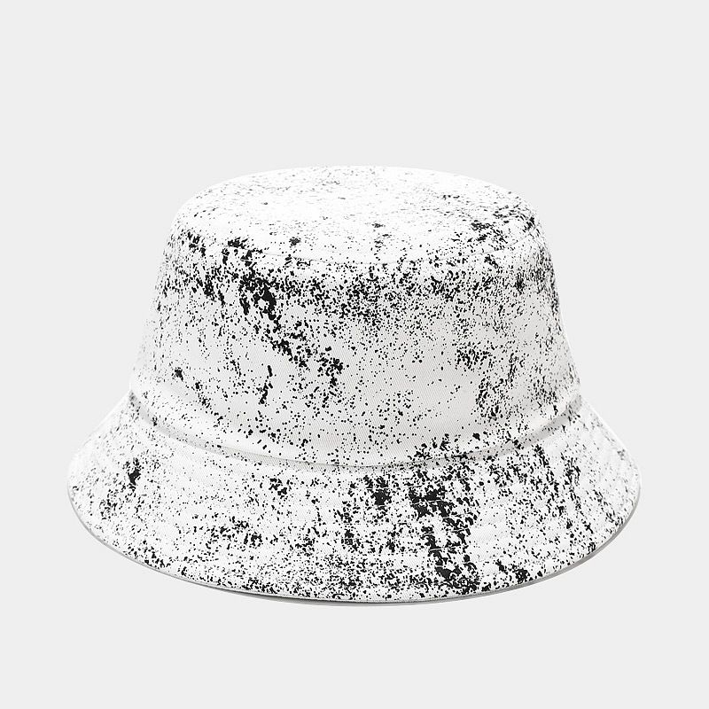 New Gypsy tie-dye bucket hat women's outdoor leisure visor men's foldable contrasting basin hat_voghion.com