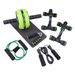 Einzelnes rundes Bauchrad-Set, Heimfitness-Push-Up-Ständer, Griffkraft, Bauchmuskelrad, siebenteiliges Set_voghion.com