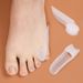Real Silicone Toe Corrector – Pain Relief Bunion Sleeve For Little Toe Alignment (Powder-Free, Non-Slip, Washable, Left/Right Foot)_voghion.com