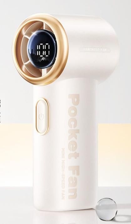 Handheld-Mini-Kühlung Lange Akkulaufzeit Starker Wind 2025 Neues Modell Kleiner leiser tragbarer persönlicher Ventilator_voghion.com