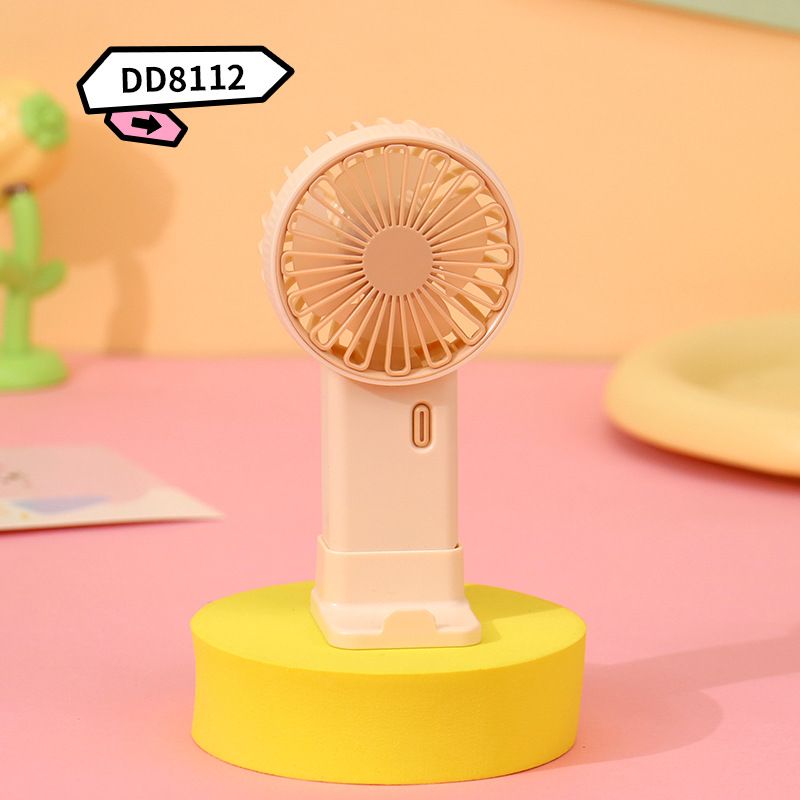 New Mini Rechargeable Portable Phone Stand Desktop Office Student Dormitory Fan_voghion.com