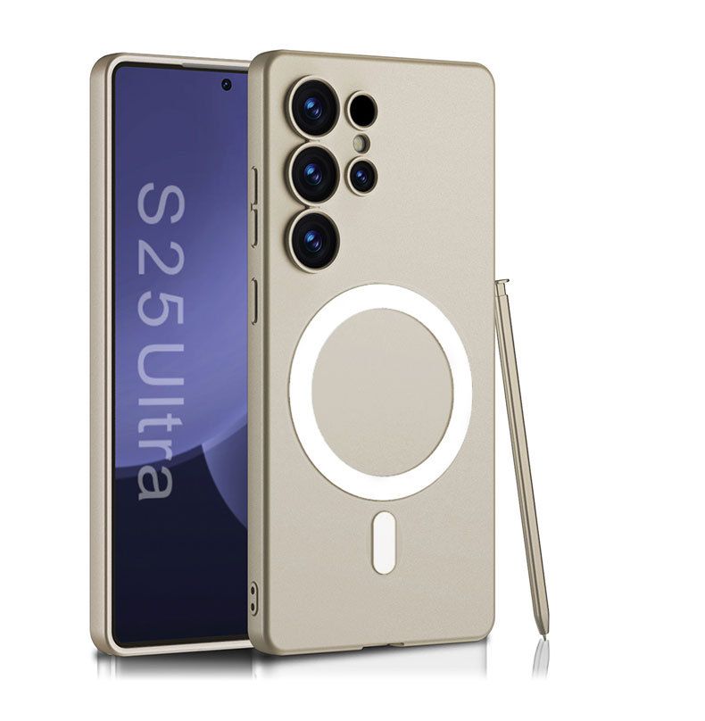 Phone Case mobile phone case ultra thin liquid silicone skin feel soft shell simple wireless charging ring protective cover_voghion.com