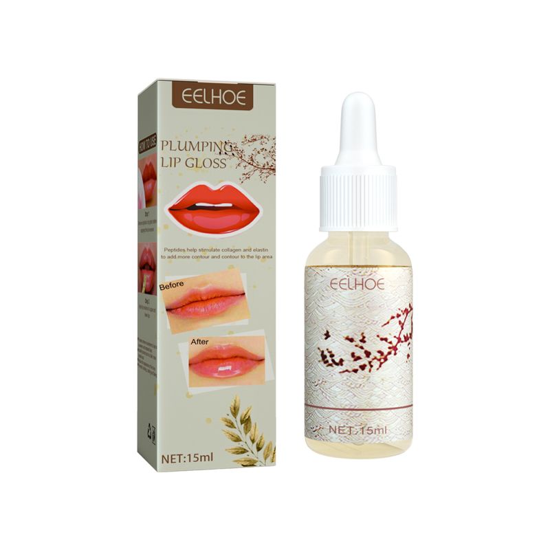 EELHOE Lip Plumping Oil Increases plumpness and fades lip lines, moisturizes plump lips and large mouth Lip Plumping Oil_voghion.com