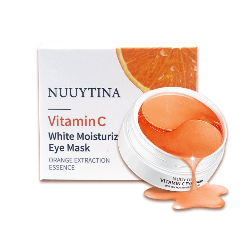Masks Vitamin C Eye Mask To Fade Dark Circles Moisturizing And Firming Skin 60 Patches_voghion.com