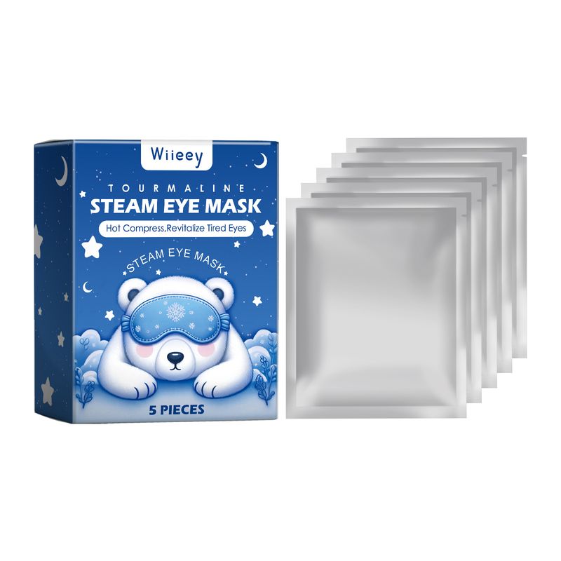 Sleep steam eye mask with gentle hot compress to relieve eye fatigue and improve sleep quality for daily use_voghion.com