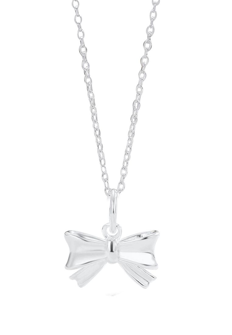 LDR9214 Collana con papillon a farfalla in argento S925_voghion.com