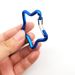 Carabiner Aluminum Alloy Five-Pointed Star Colorful Steel Wire Accessory Hook_voghion.com