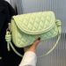 Women's Bag Versatile Crossbody Single Shoulder Underarm Bag Rhombus Embroidery Small Square Bag_voghion.com