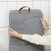 Foldable Laundry Hamper With Lid - Large Capacity Wall-Mounted Clothes Storage Basket_voghion.com