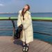 Milk Fufu Down Women's Winter Coat New Korean Sweet Love Over The Knee Thick Cotton Jacket_voghion.com