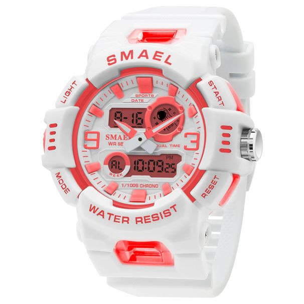 SMAEL Smile Watch Student Youth Vitality Candy Color Sports Multifunctional Electronic Watch_voghion.com
