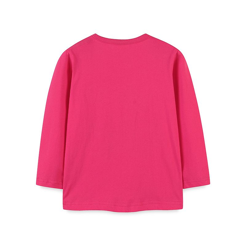 Cross-Border Source European And American Style Girls' Long Sleeve T-Shirt Autumn New Halloween Mouse Embroidery Round_voghion.com