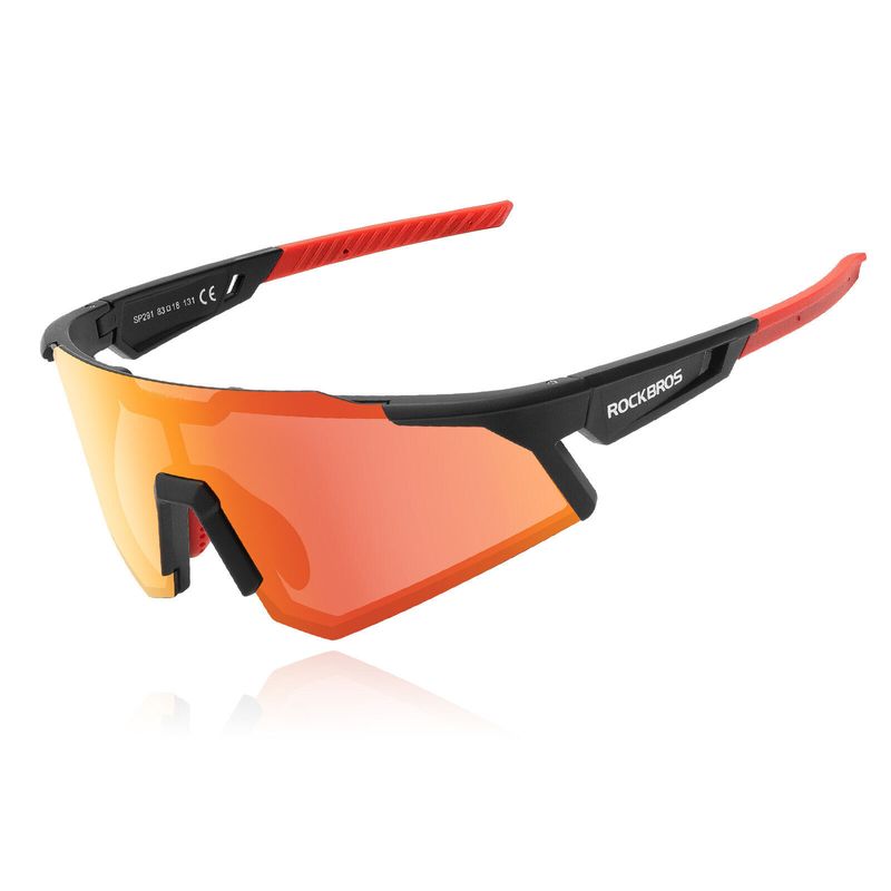 Lunettes de soleil ROCKBROS, lunettes de sport, lunettes de vélo photochromiques polarisées avec protection UV400_voghion.com