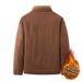 Herren-Fleecejacke aus Hirschleder, explosive Baumwollkleidung, Herren-Fleece-Wintermantel aus dickem Lammfleece, neue wattierte Kleidung_voghion.com