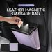 Car General Motors garbage bag LED light magnetic switch garbage can seat back storage bag_voghion.com