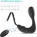 Male Sex Toys Wireless Remote Control Locking Sperm Ring Anal Plug USB Rechargeable Anal Toy Prostate Massager_voghion.com
