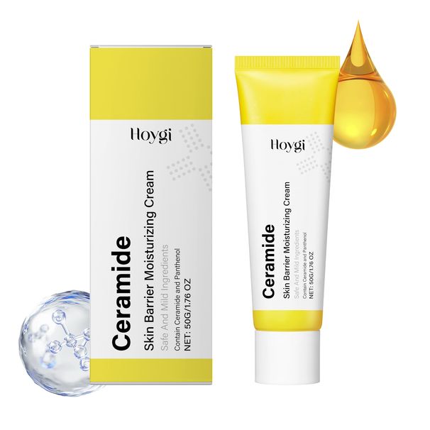 Hoygi Ceramide Moisturizing – Gesichtscreme, die die Haut nährt, hydratisiert, strafft, weich macht und mit Feuchtigkeit versorgt_voghion.com