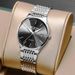 Orologio da uomo alla moda da coppia di marchi svizzeri, sensazione di alta qualità, versione coreana impermeabile_voghion.com