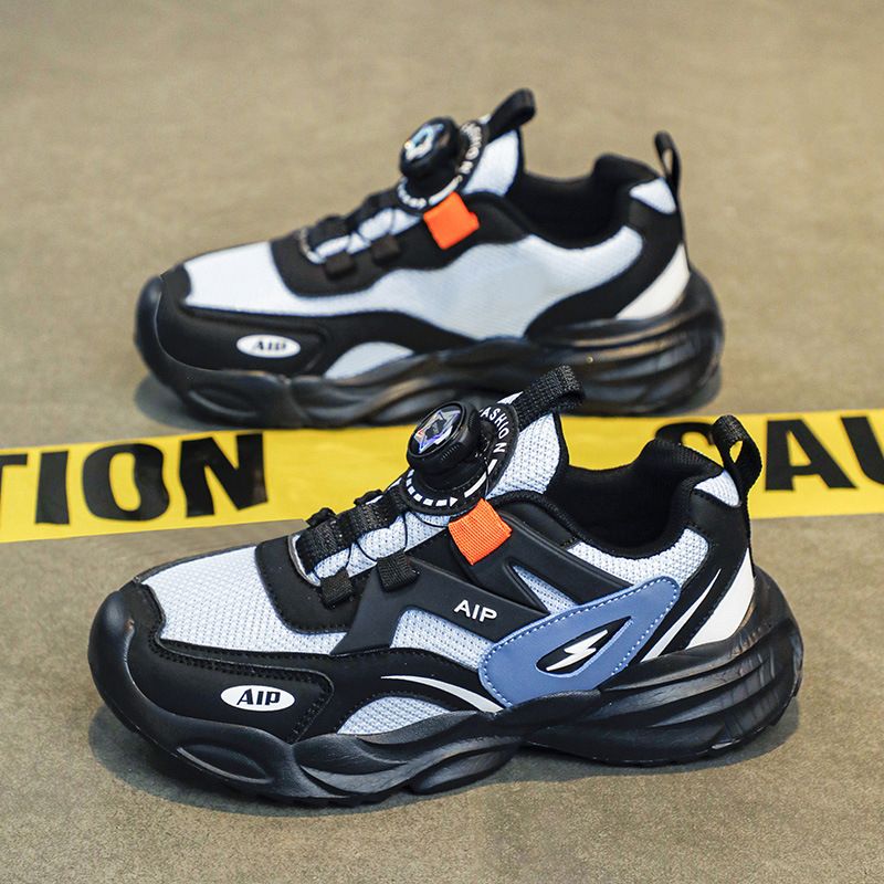 Chaussures pour enfants, nouvelles chaussures de course pour enfants pour enfants de taille moyenne et grande, chaussures de marque tendance pour garçons, printemps et automne_voghion.com
