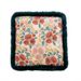 Decorative Floral Floor Cushion - Square & Round Plush Seat Pillow With PP Cotton Fill, Versatile Ottoman For Home, Office & Outdoor Use_voghion.com
