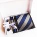 Yongfeng 2025 New Polyester Business Executive Men's 6-Piece Gift Set Tie_voghion.com