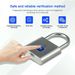 Cadenas intelligent à empreintes digitales et mot de passe, serrure de porte antivol, reconnaissance extérieure_voghion.com