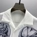Fashionable Short Sleeved Shirt With 3D Portrait Print Pattern In Front And Back, Unisex Cardigan_voghion.com