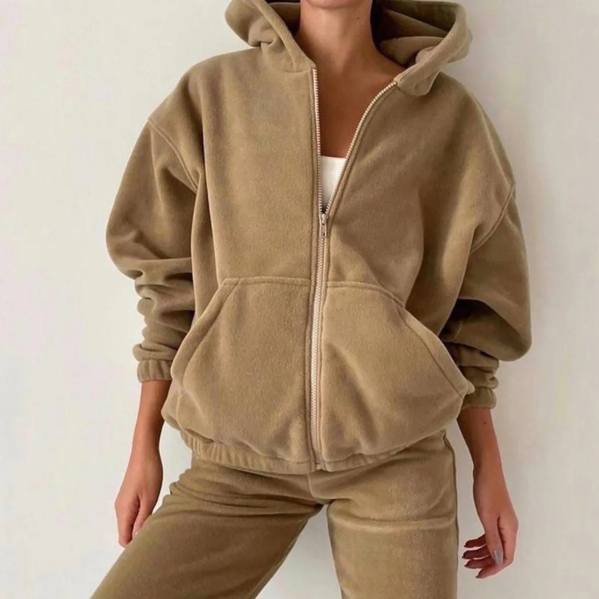 Women's Clothing new fashion sports and leisure sweatshirt suit_voghion.com