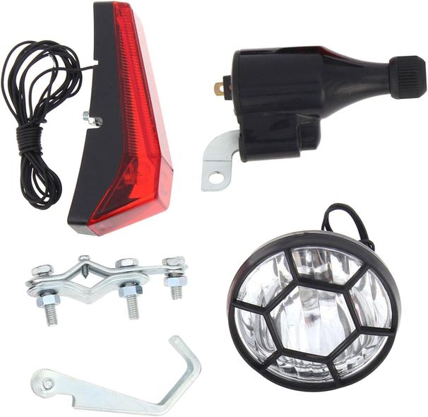 Generisches Dynamo-Fahrradlicht-Set – Mühelose Einrichtung, umweltbewusst_voghion.com