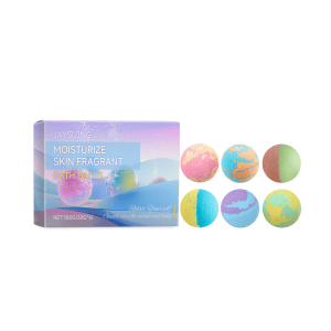 Jaysuing Bubble Bath Ball, Fragrant Moisturizing Floral Long-Lasting Fragrance Plant Clean Skin Bubble Bath Ball_voghion.com