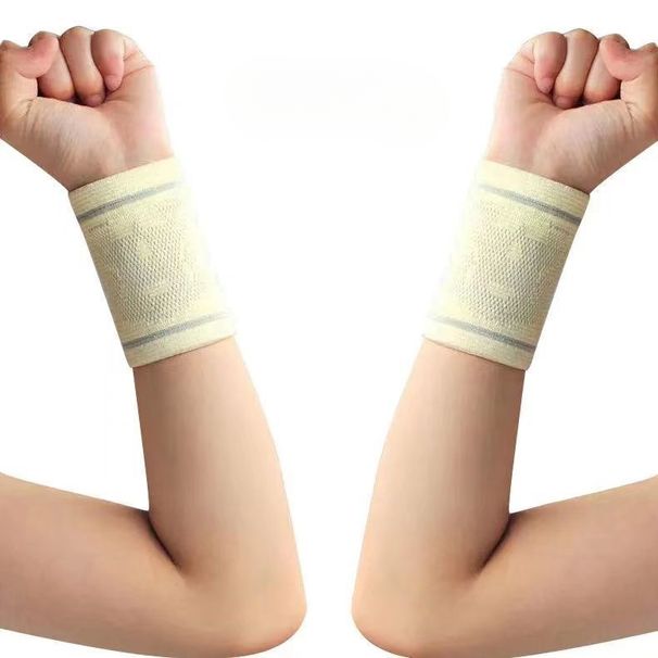 Fascia da polso invisibile ultrasottile per sport, dissipazione del calore, per uomini e donne, asciugamano antisudore, per corsa all'aperto_voghion.com