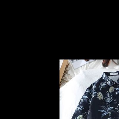 Men's Clothing 2024 New  Short Sleeve Floral Shirt for Men and Women Couples Loose Retro Men Floral Shirt  Style Men's Style_voghion.com