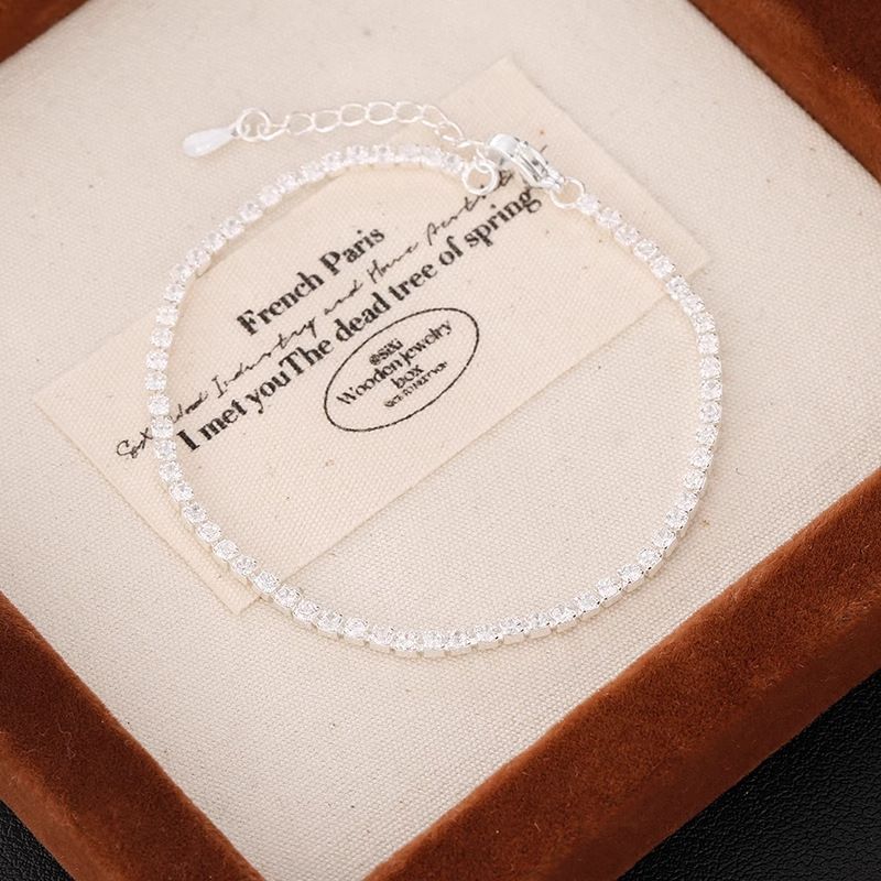 High-Value Full Diamond Zircon Bracelet Women, Sparkling Shiny, Ins Style, Exquisite And Versatile, High-End Feel, Gift_voghion.com