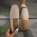 2025 New Fashion Large Size Flat Fly Knit Slip-On Casual Shoes For Women Wholesale_voghion.com