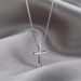 Hot Sale Japanese And Korean Cross Necklace For Women Simple Niche Design Sense Minimalist Pendant Collarbone Chain_voghion.com