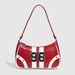 Trendy Underarm Shoulder Handbag Wristlet Small Square Women's Bag_voghion.com