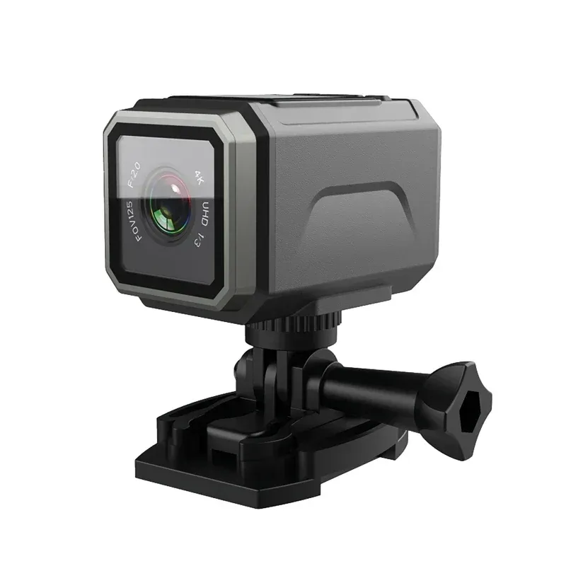 Mini cámara deportiva portátil 4K HD con punto de acceso WiFi, resistente al agua, grabadora de conducción para motocicletas y bicicletas, pantalla de 1,3"_voghion.com