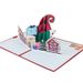 New Christmas Greeting 3D Creative Gift For Customers Children's Handmade Thanksgiving Card_voghion.com