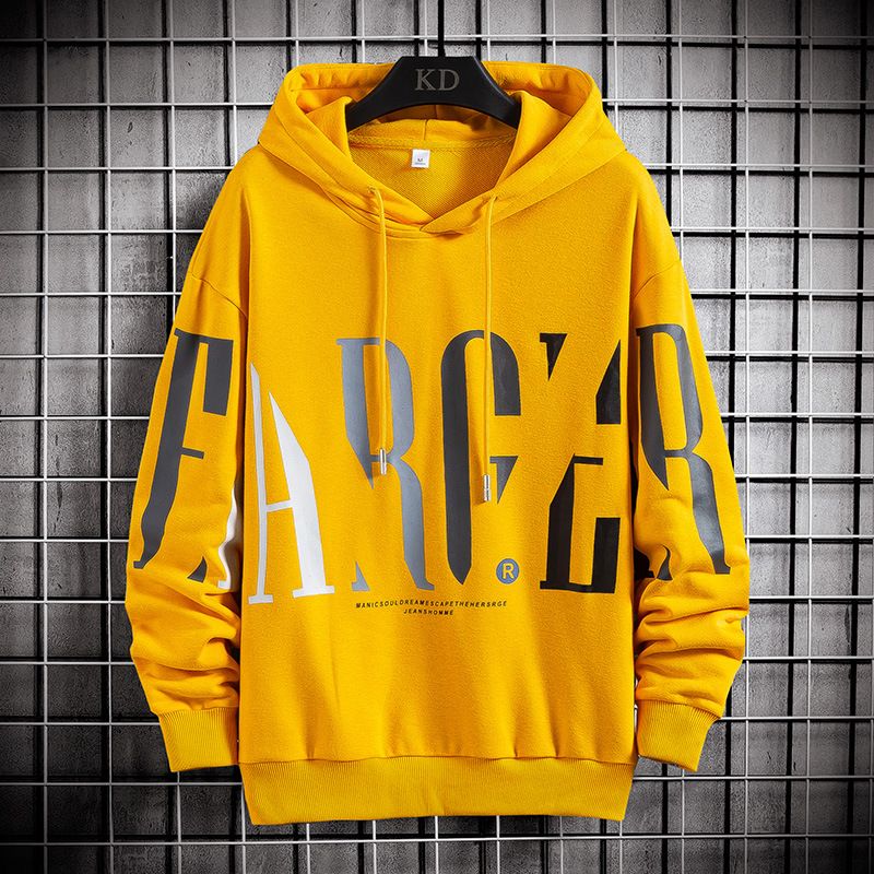 Herrenbekleidung Hoodie Sweatshirt Herren 2024 Frühling und Herbst Jugend Freizeit Urban Printed Hoodie Sweatshirt Herren_voghion.com