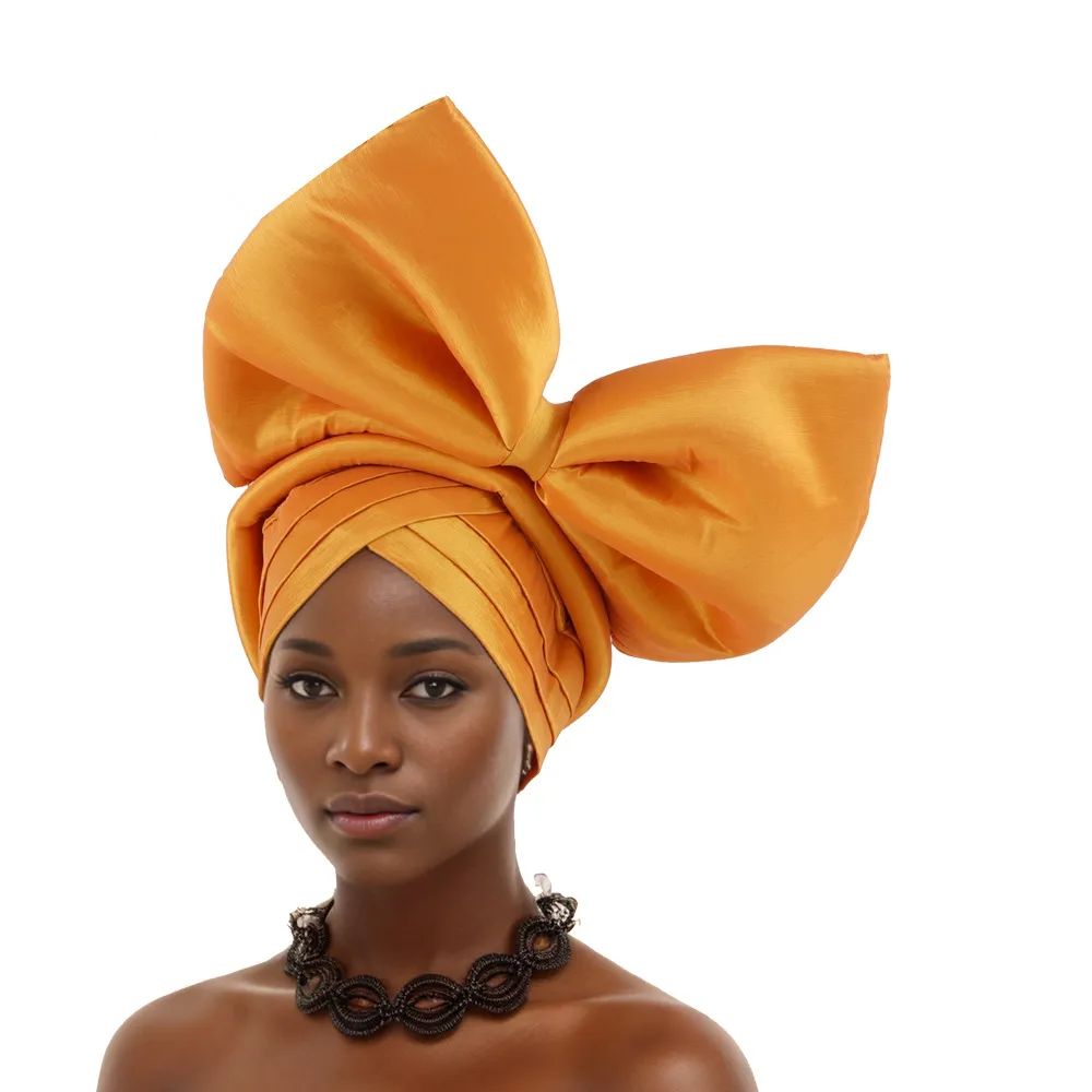 Hot Selling Headwear Wedding New Style Big Bow Headscarf Baotou Hat Xiyintemu_voghion.com