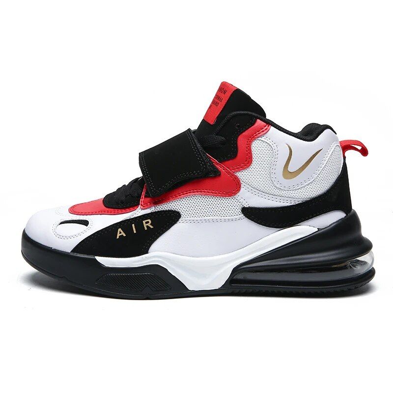 Chaussures d'entraînement unisexes à coussin d'air, chaussures de sport d'intérieur pour femmes et hommes, basket-ball à la mode, 2023_voghion.com