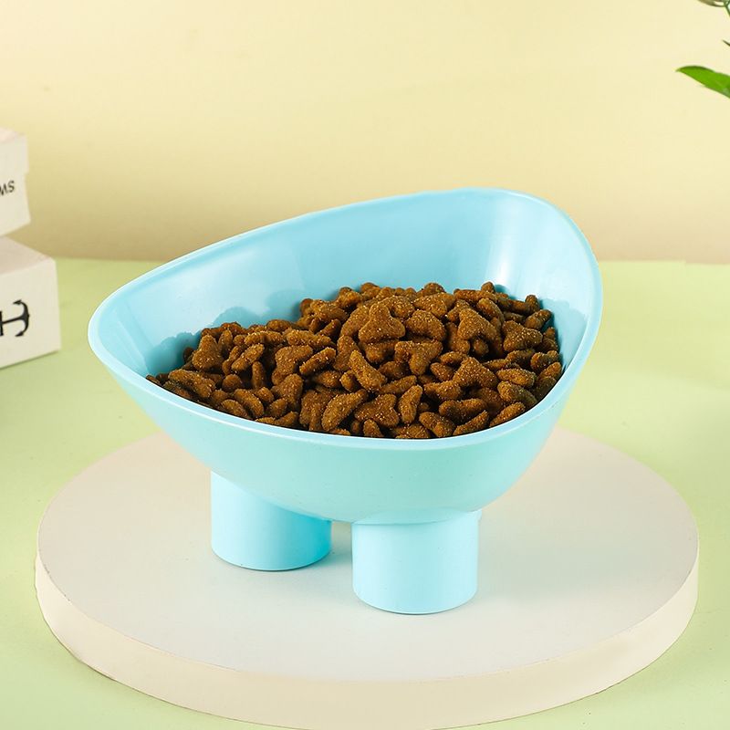 Nova tigela para proteção de pescoço e perna de elefante para cães e gatos, cor Macaron, antiderramamento_voghion.com