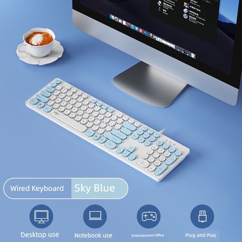 Patriot Ak200 Key Suit Keyboard Mouse Punk Style Neutral_voghion.com