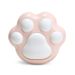 Cute Cat Paw USB Hand Warmer – Rechargeable Pocket Heater With LED Display, 3-Temperature Settings For Winter Comfort (Pink/Blue/Green)_voghion.com