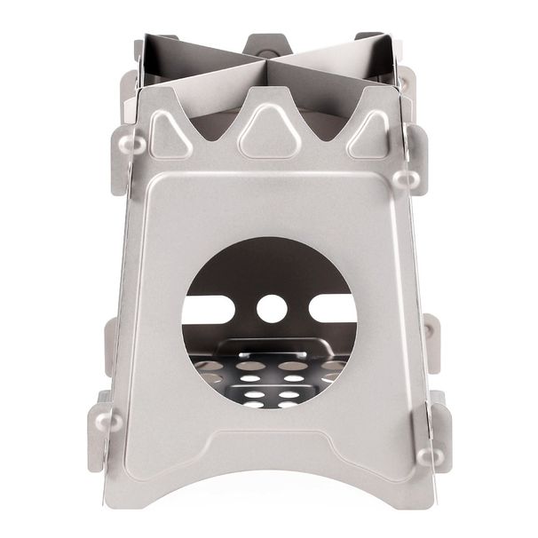 Tootja, välistingimustes telkimiseks mõeldud kokkupandav 304 roostevabast terasest küttepuupliit, matkamiseks kaasaskantav ülikerge titaanisulamist küttepuupliit_voghion.com