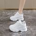 Shoes,Dad's Double Mesh Breathable Casual Sneakers,Women's Petite Height Increase_voghion.com