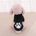 Cross-border pet sweater autumn and winter fleece printed sweater cat clothing dog clothes pet sweater wholesale_voghion.com